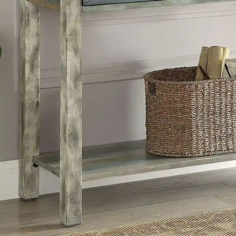 3-Drawer Console Table