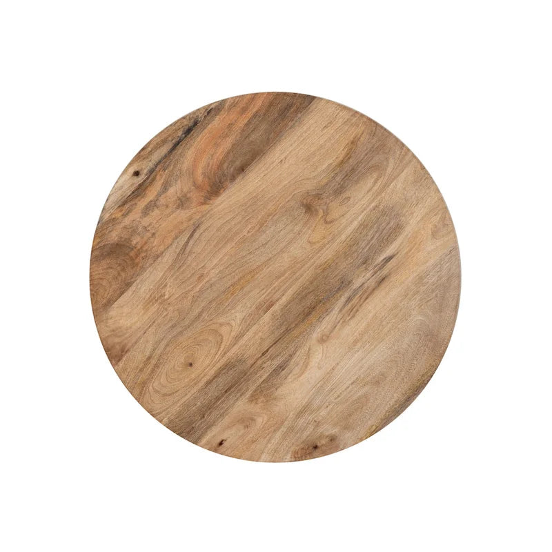 Wood and Iron Coffee Table