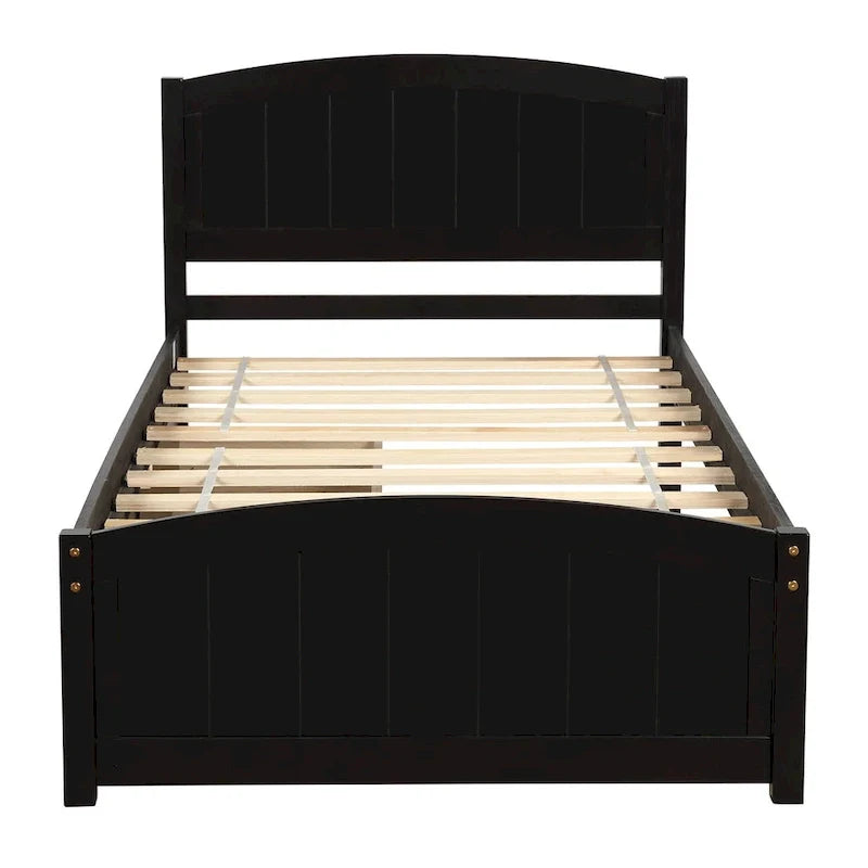 Twin Platform Bed with Storage Drawers