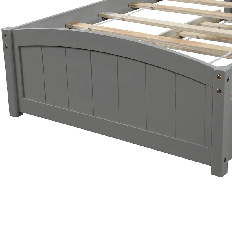 Twin Platform Bed with Storage Drawers