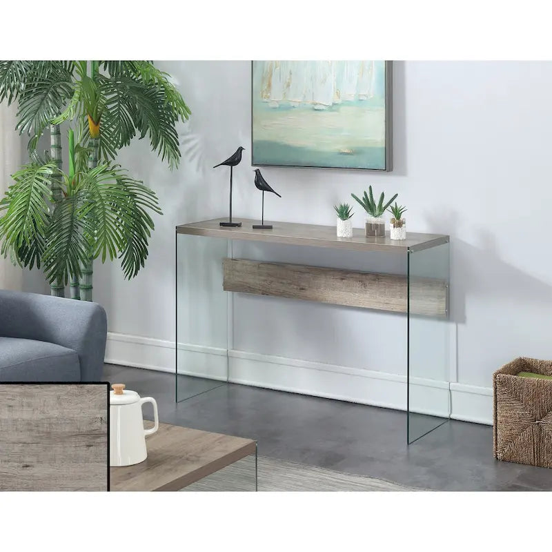 Glass Console Table/Desk