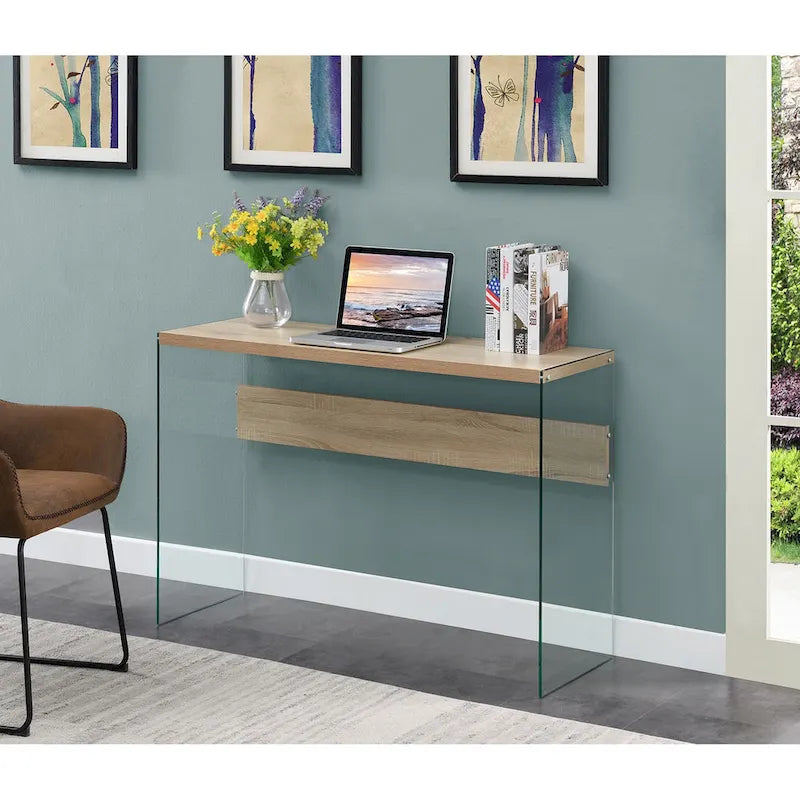 Glass Console Table/Desk