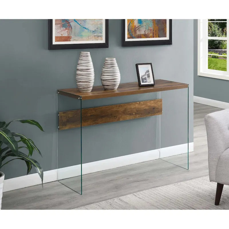 Glass Console Table/Desk