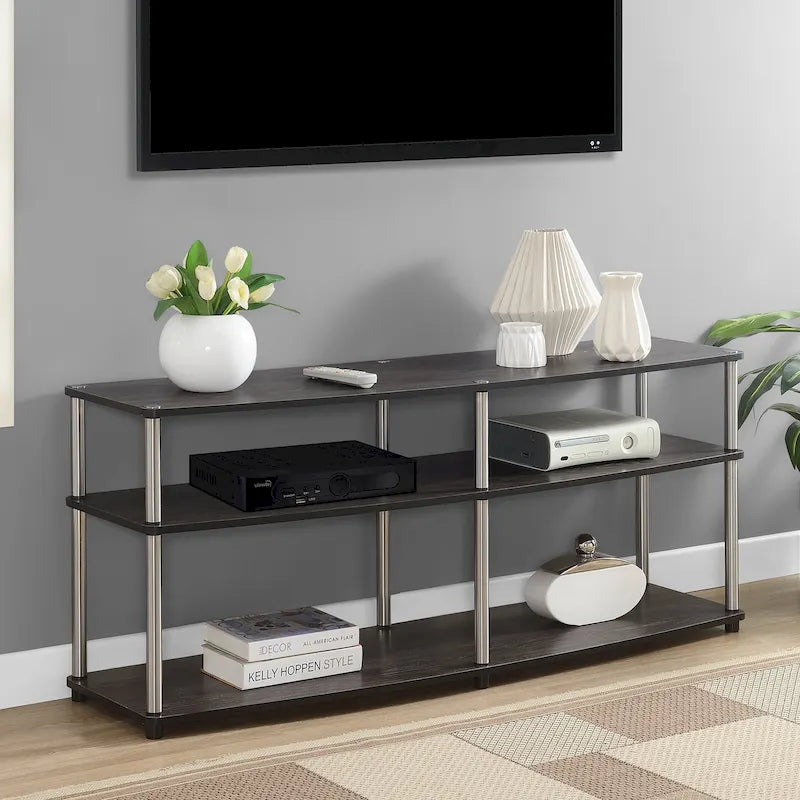 3-Tier TV Stand for TVs up to 65
