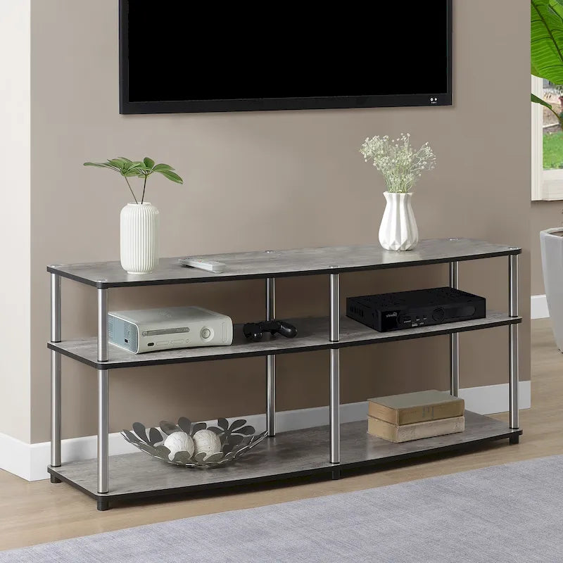 3-Tier TV Stand for TVs up to 65