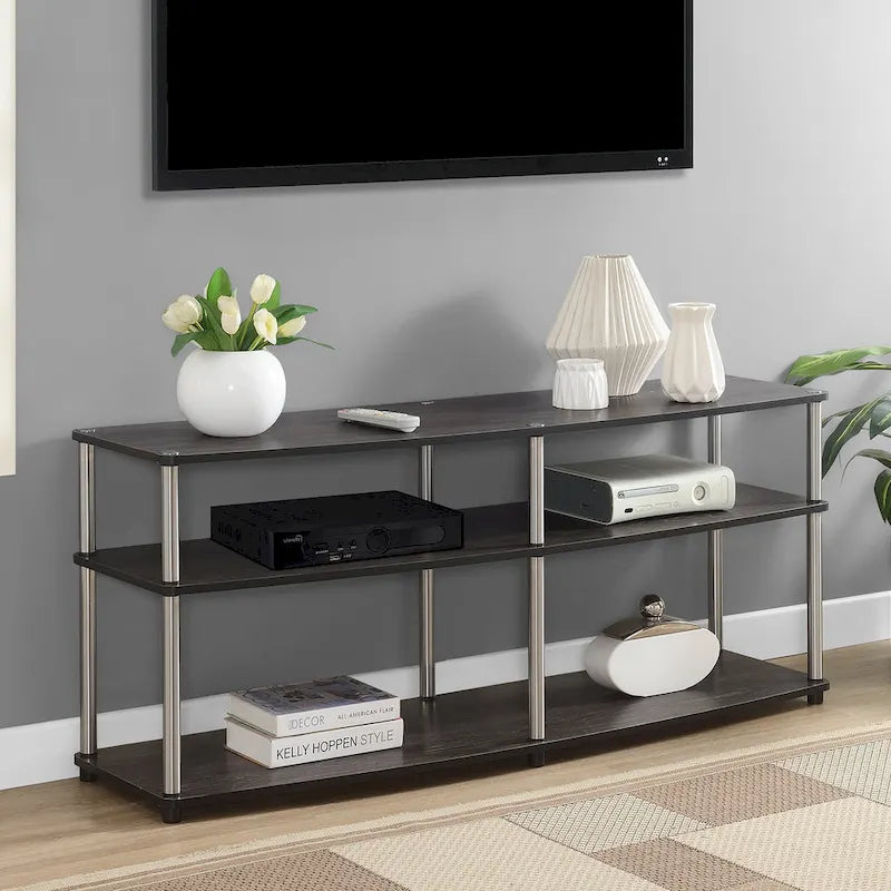 3-Tier TV Stand for TVs up to 65