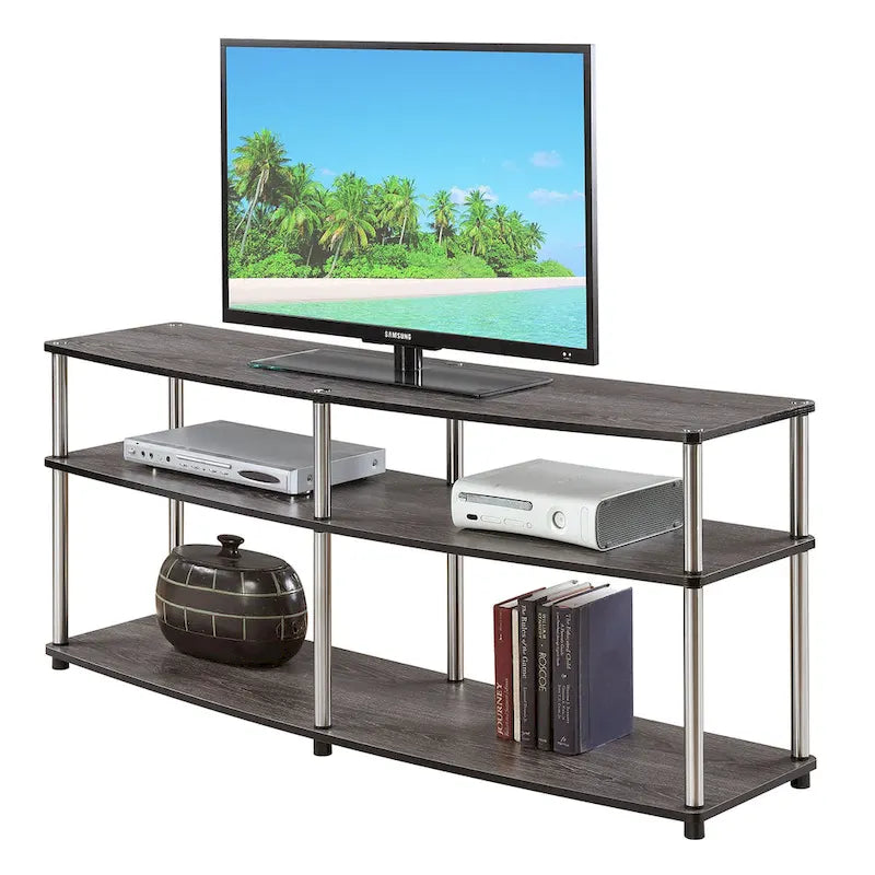 3-Tier TV Stand for TVs up to 65