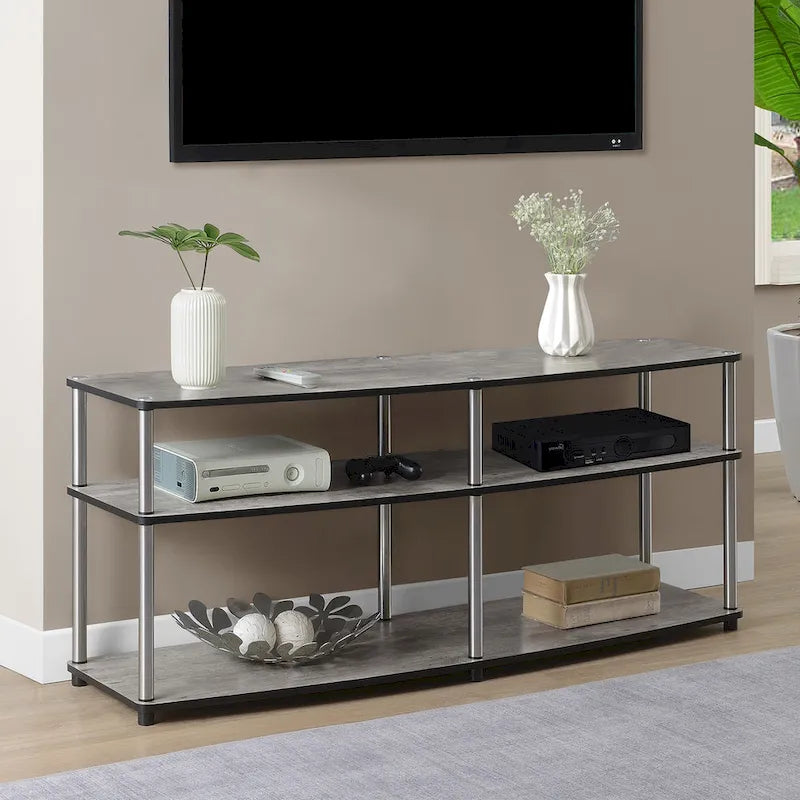 3-Tier TV Stand for TVs up to 65