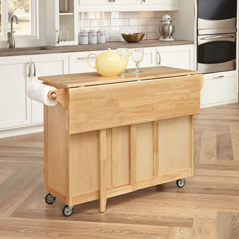 Kitchen Cart with Breakfast Bar