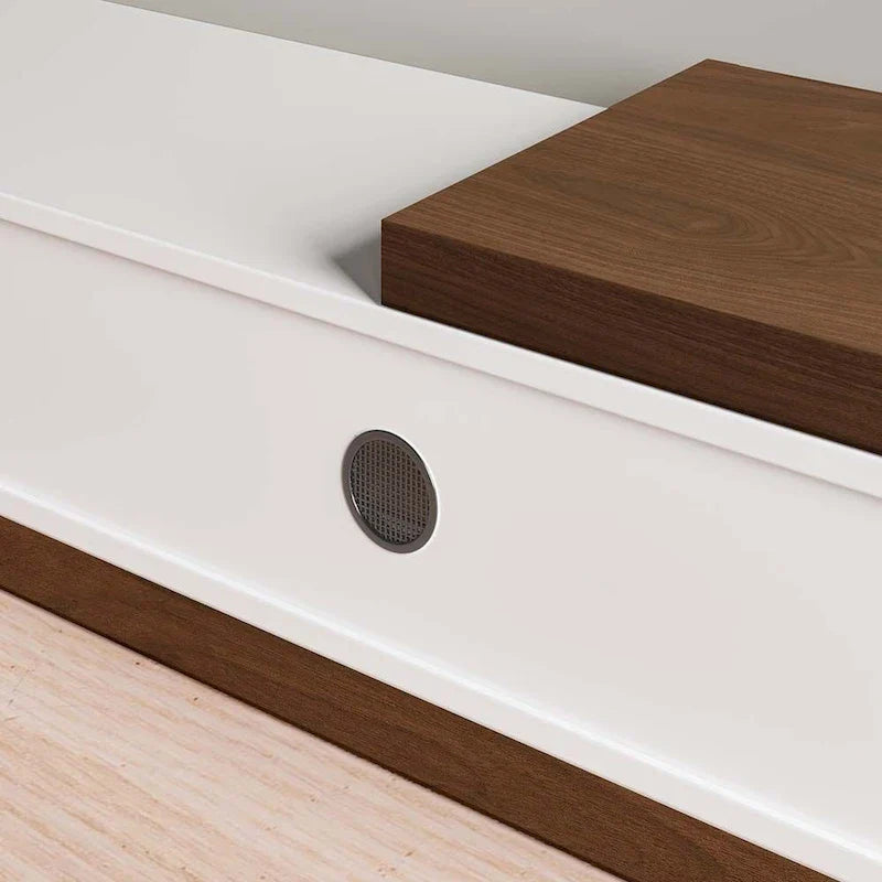 Extendable TV Stand with 3 Drawers for TVs up to 100