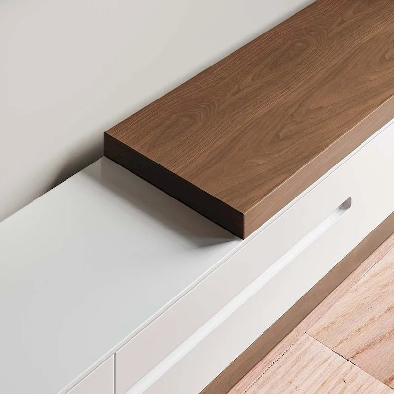 Extendable TV Stand with 3 Drawers for TVs up to 100