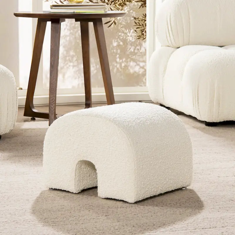 Arched Footstool Ottoman