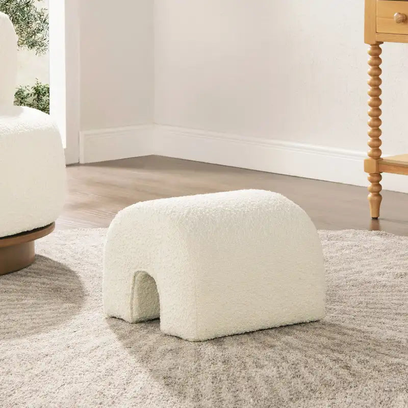 Arched Footstool Ottoman