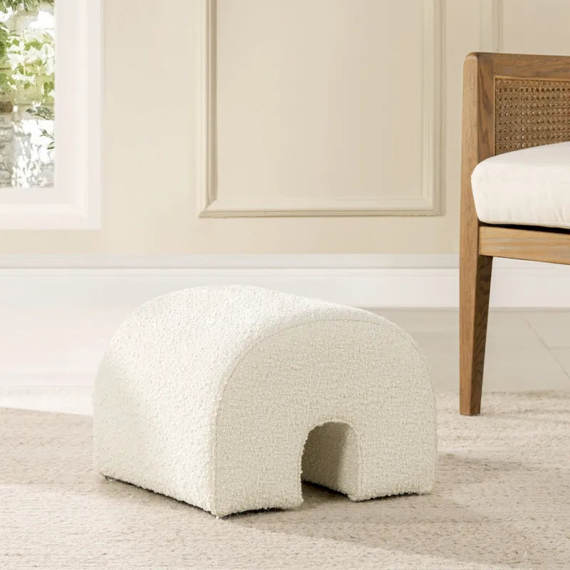 Arched Footstool Ottoman