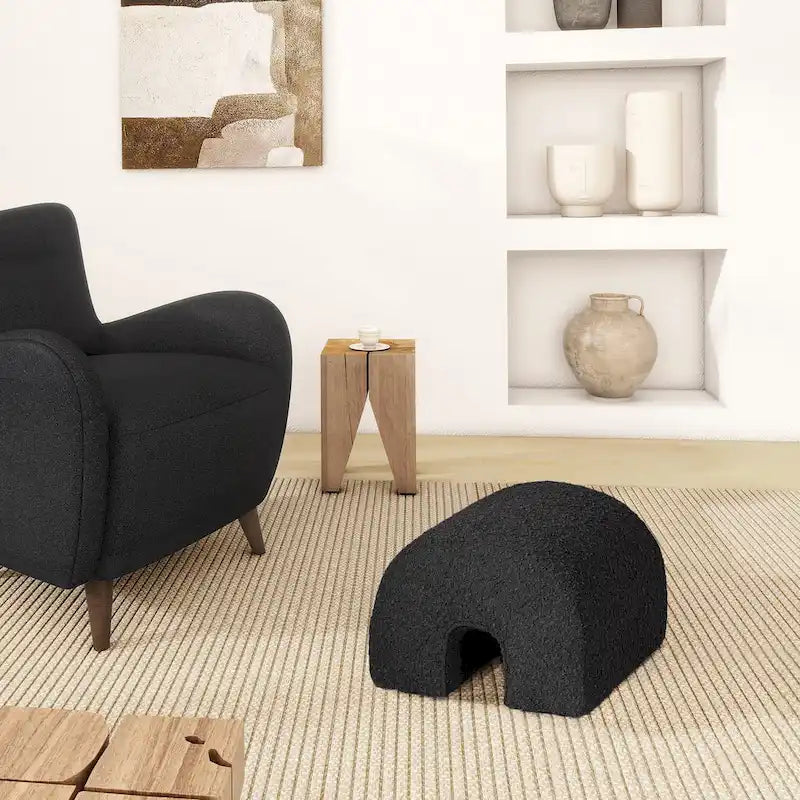 Arched Footstool Ottoman