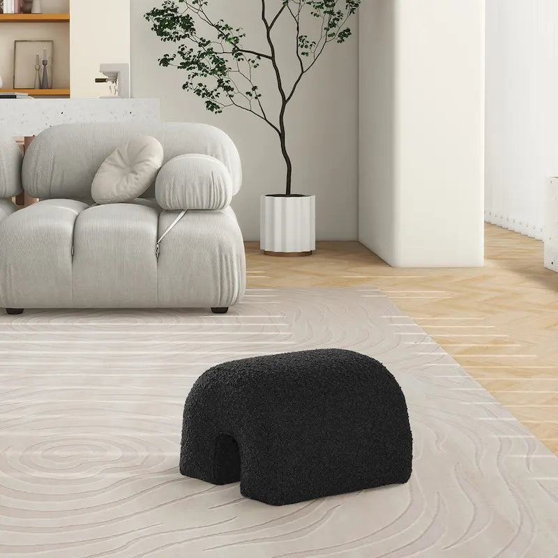 Arched Footstool Ottoman