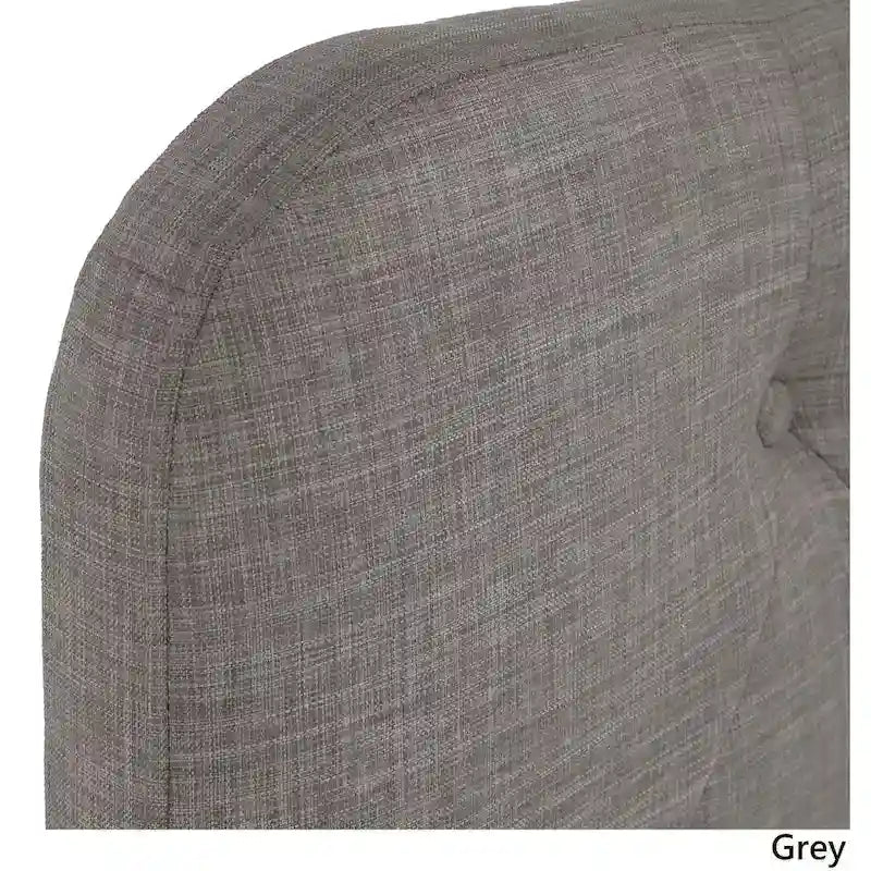 Upholstered Bed with Adjustable Headboard