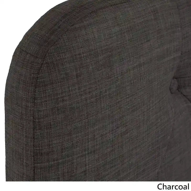 Upholstered Bed with Adjustable Headboard