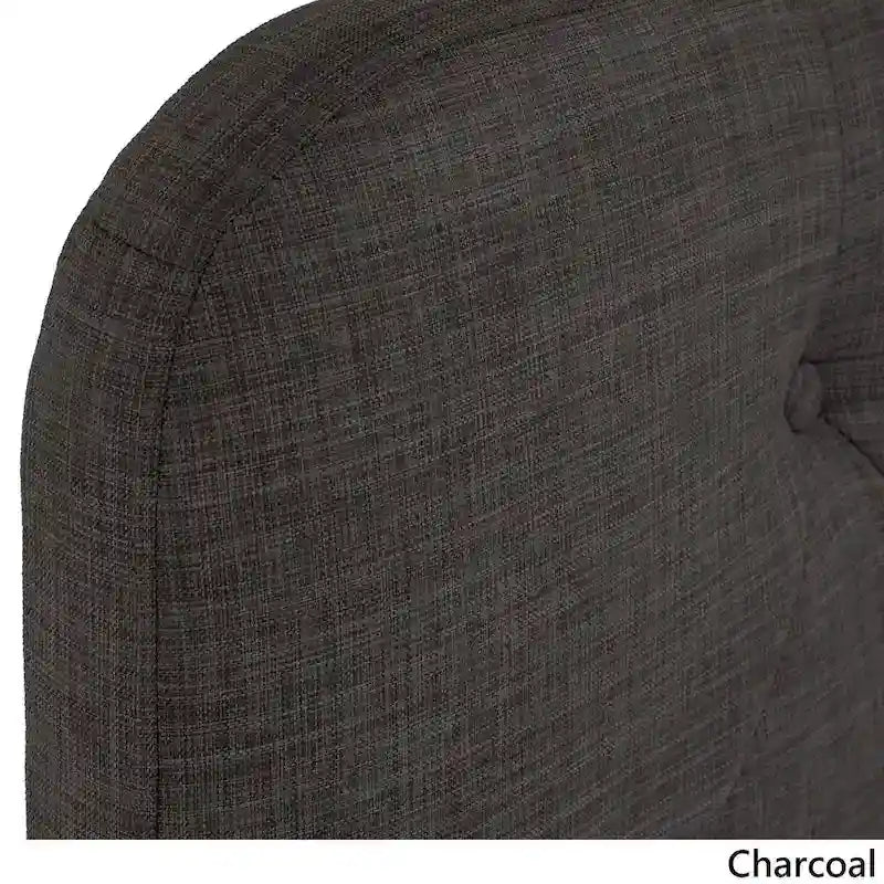 Upholstered Bed with Adjustable Headboard