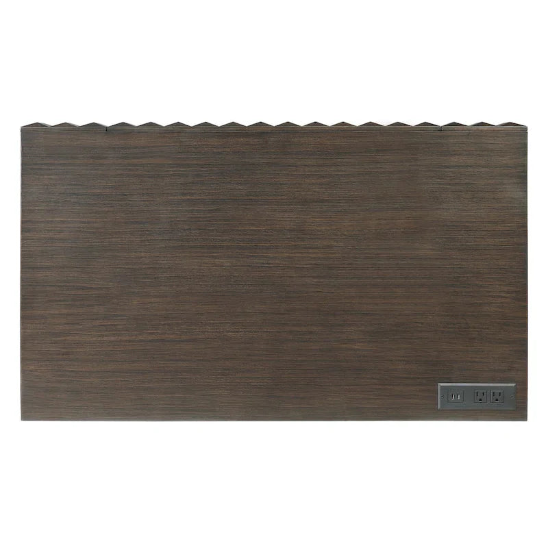 Modern 42-inch Metal Computer Desk with USB Ports