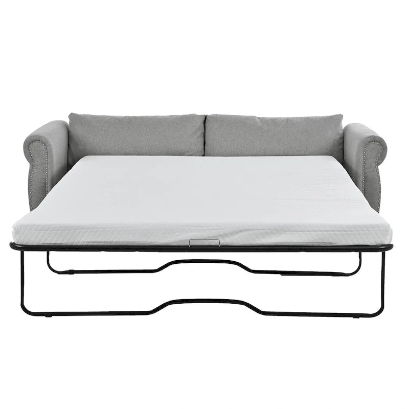 2-in-1 Sofa Bed Sleeper with Pull-Out Mattress