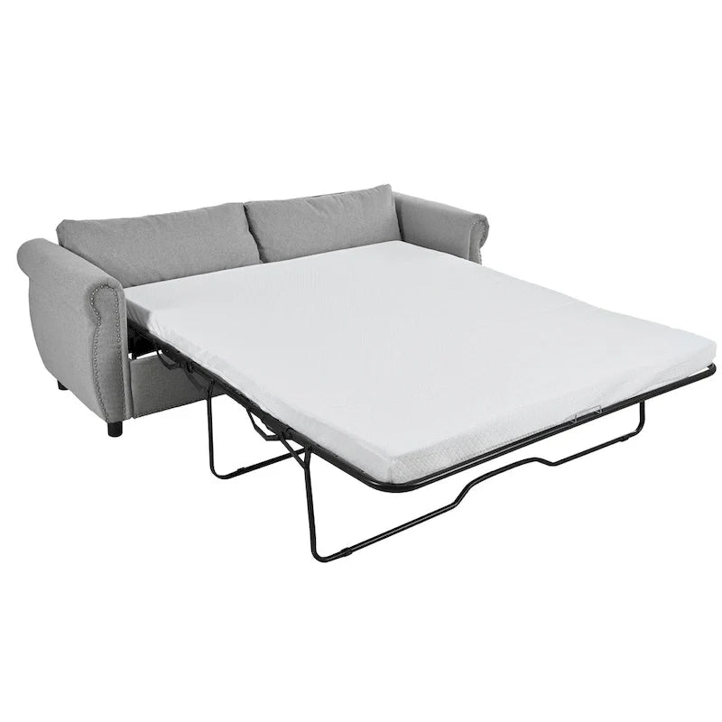 2-in-1 Sofa Bed Sleeper with Pull-Out Mattress