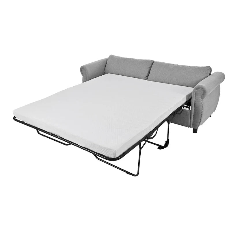 2-in-1 Sofa Bed Sleeper with Pull-Out Mattress