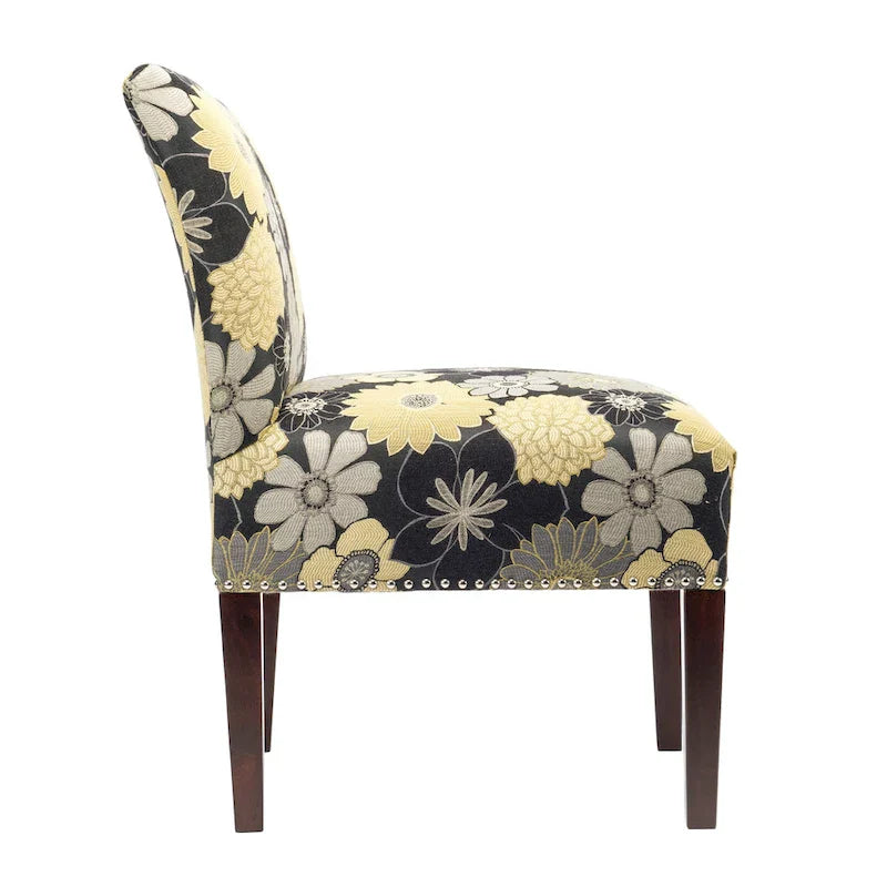 Upholstered Slipper Chair