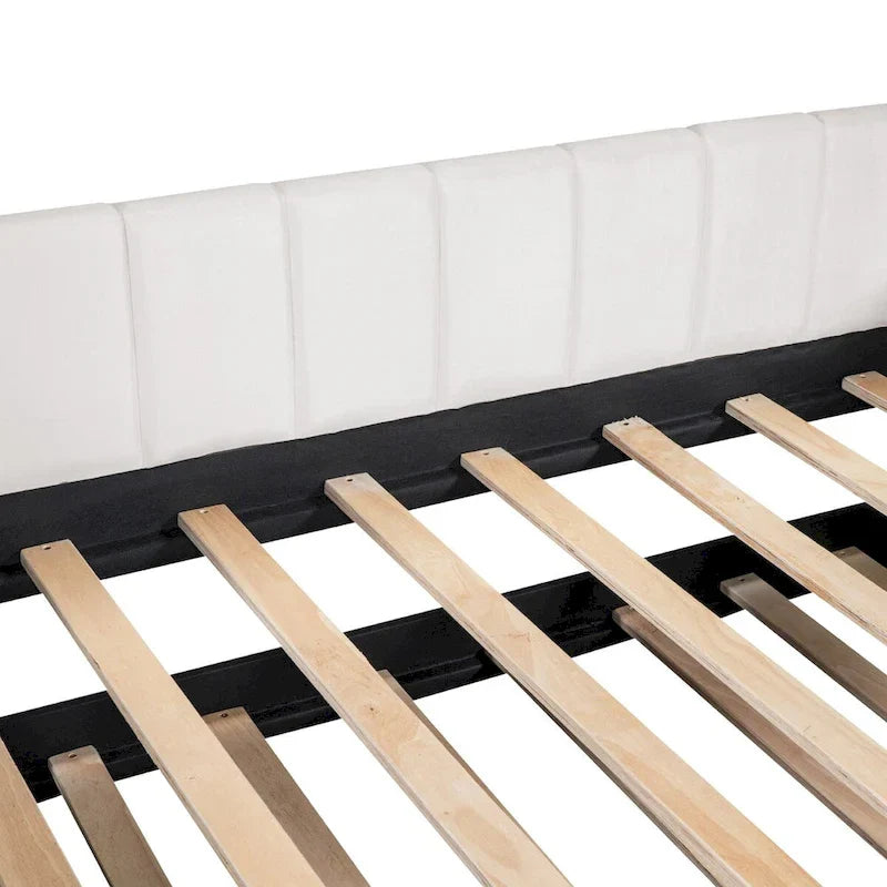 Twin Size Upholstered Daybed with Trundle