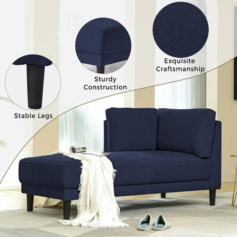 Upholstered Chaise Lounge