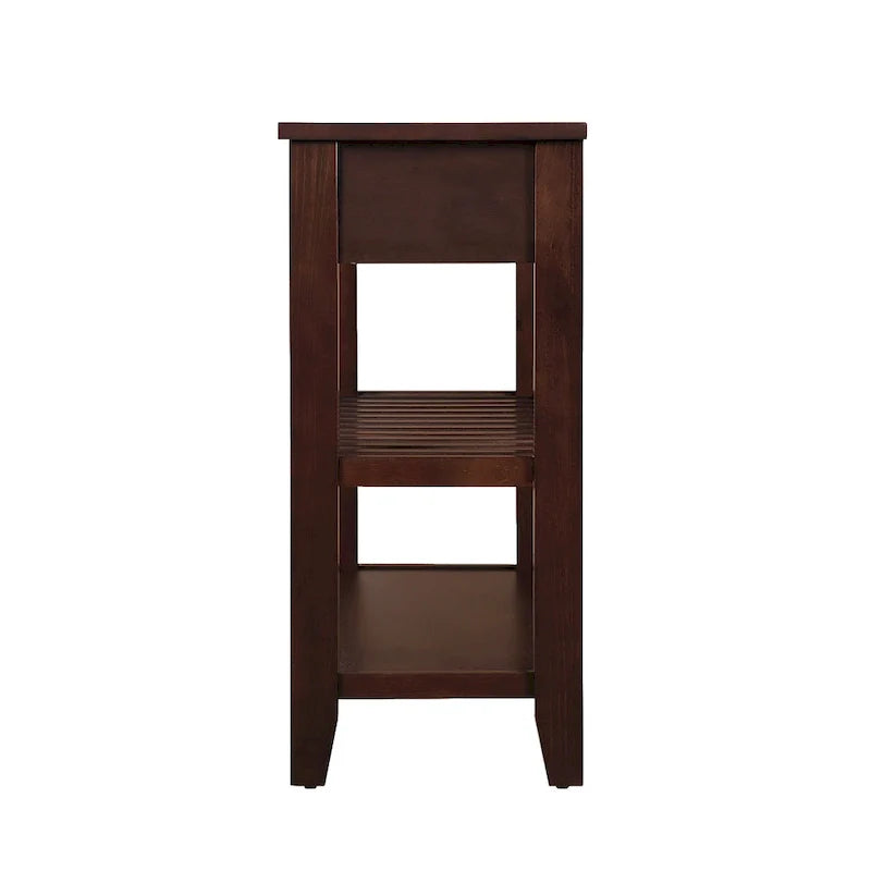 Console Table with 2 Drawers and 2 Shelves