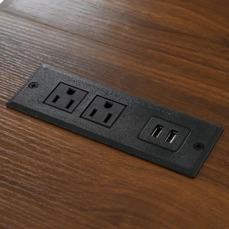 Kitchen Island with Power Outlet