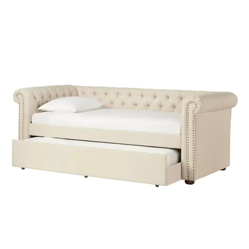 Chesterfield Daybed with Trundle