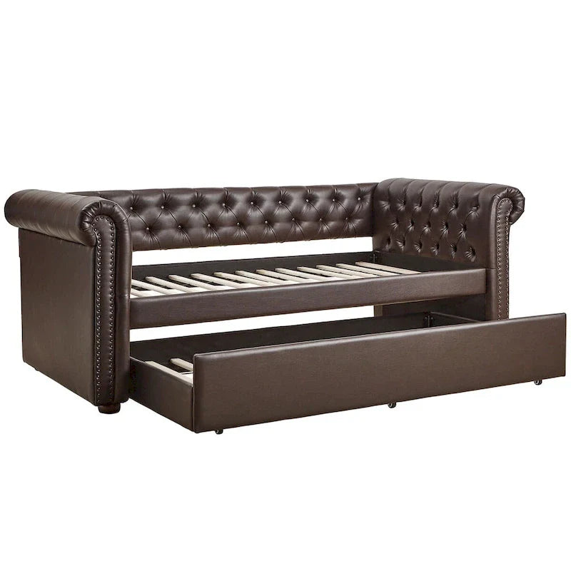 Chesterfield Daybed with Trundle