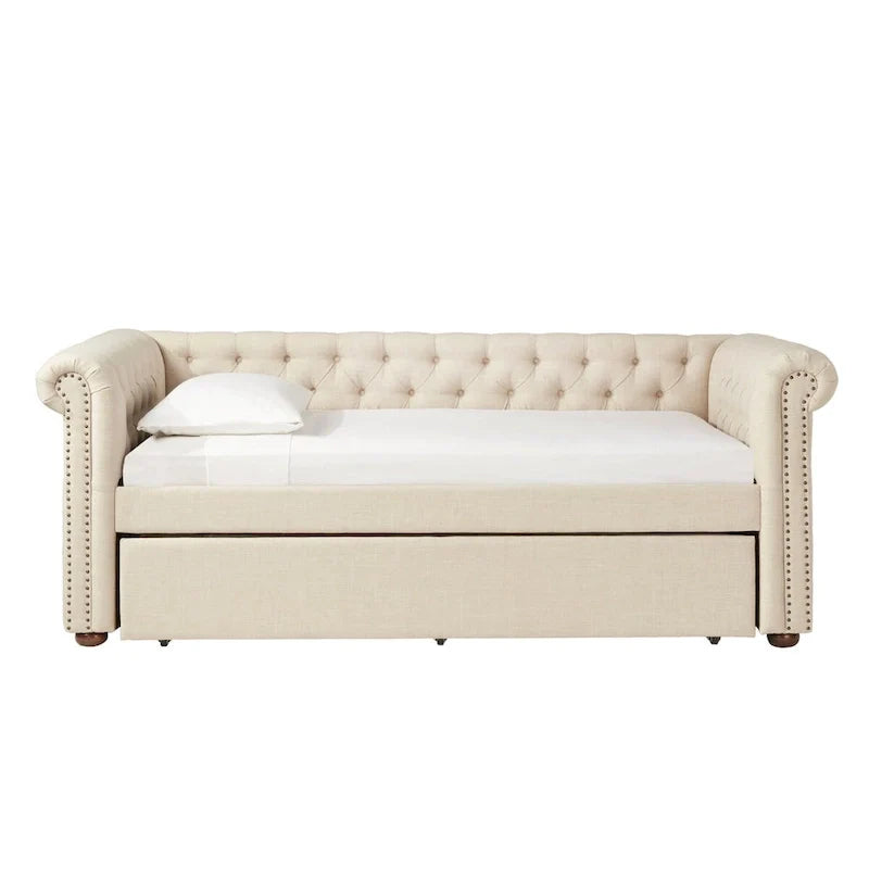 Chesterfield Daybed with Trundle