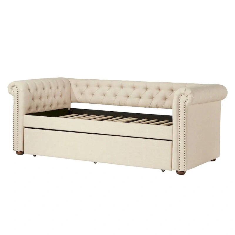 Chesterfield Daybed with Trundle