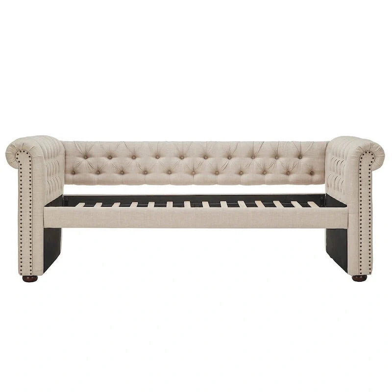 Chesterfield Daybed with Trundle
