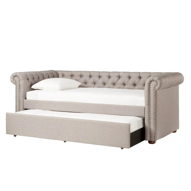 Chesterfield Daybed with Trundle